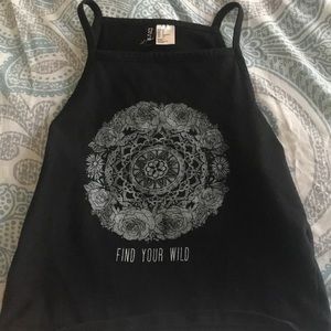 Crop top from h&m